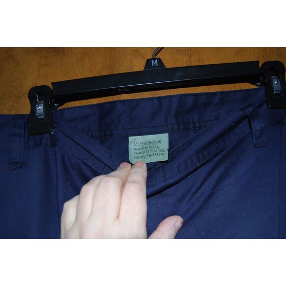 Rothco Ultra Force 7886 size 2xl navy branded dISH Network work pants NWT - Picture 4 of 5